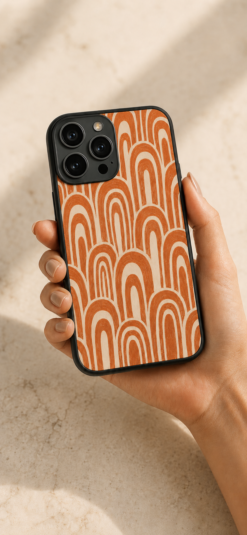 Capinha Banzu estampa Arco Terracota