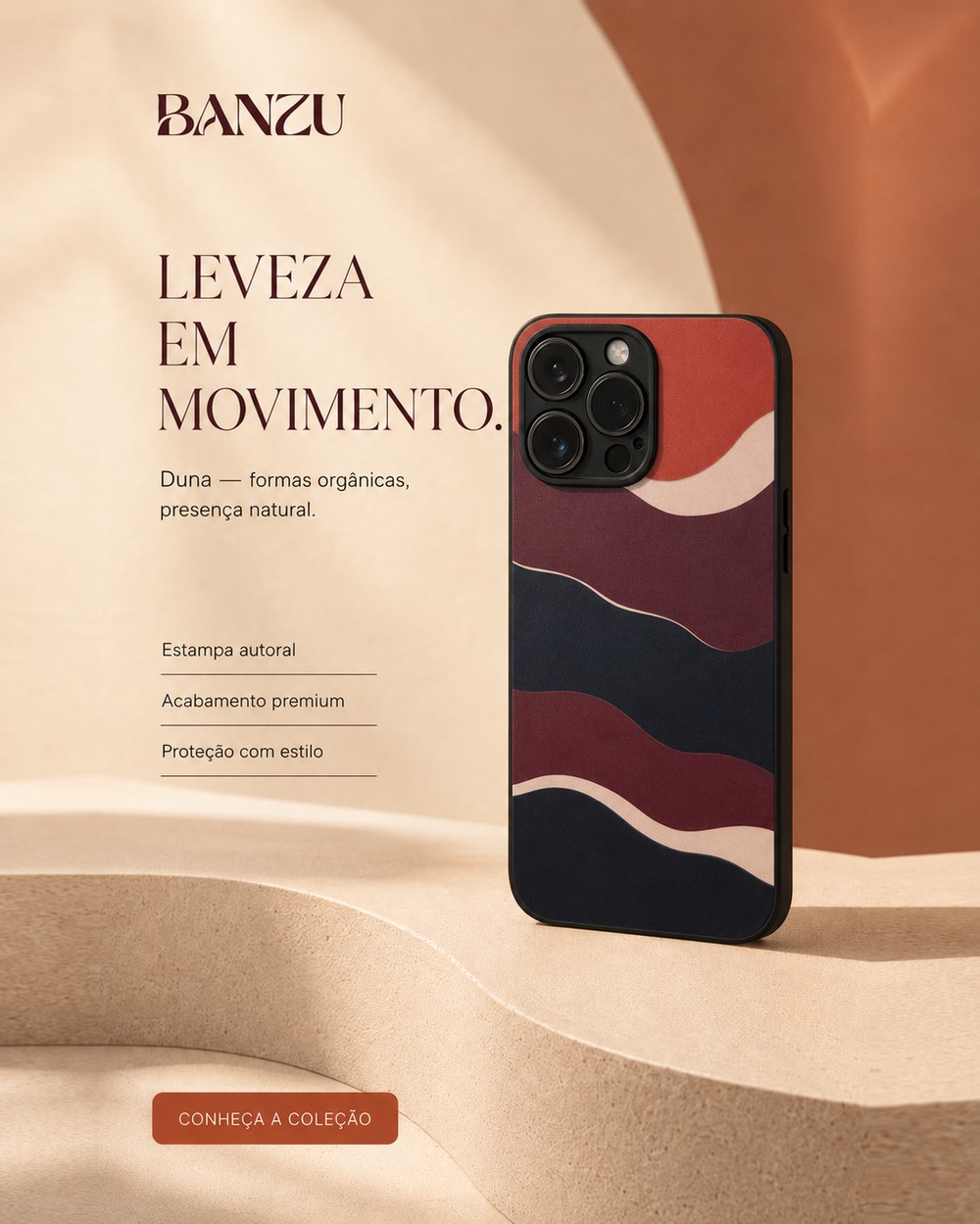 Banzu Duna — leveza em movimento